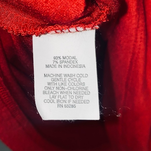 Express Red Tube Top - Picture 4 of 5